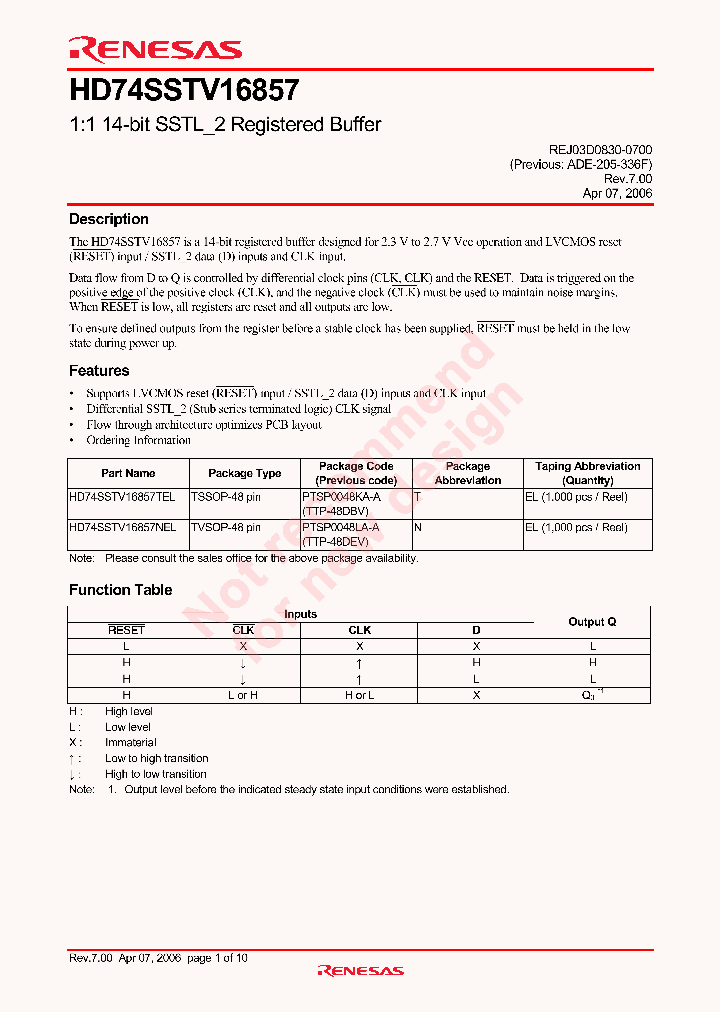 HD74SSTV16857_4299287.PDF Datasheet