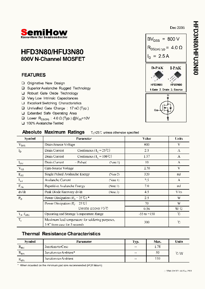 HFU3N80_4691942.PDF Datasheet