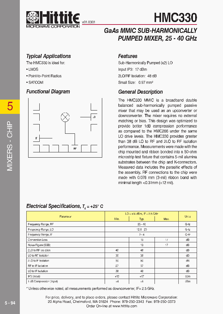 HMC33001_4531014.PDF Datasheet