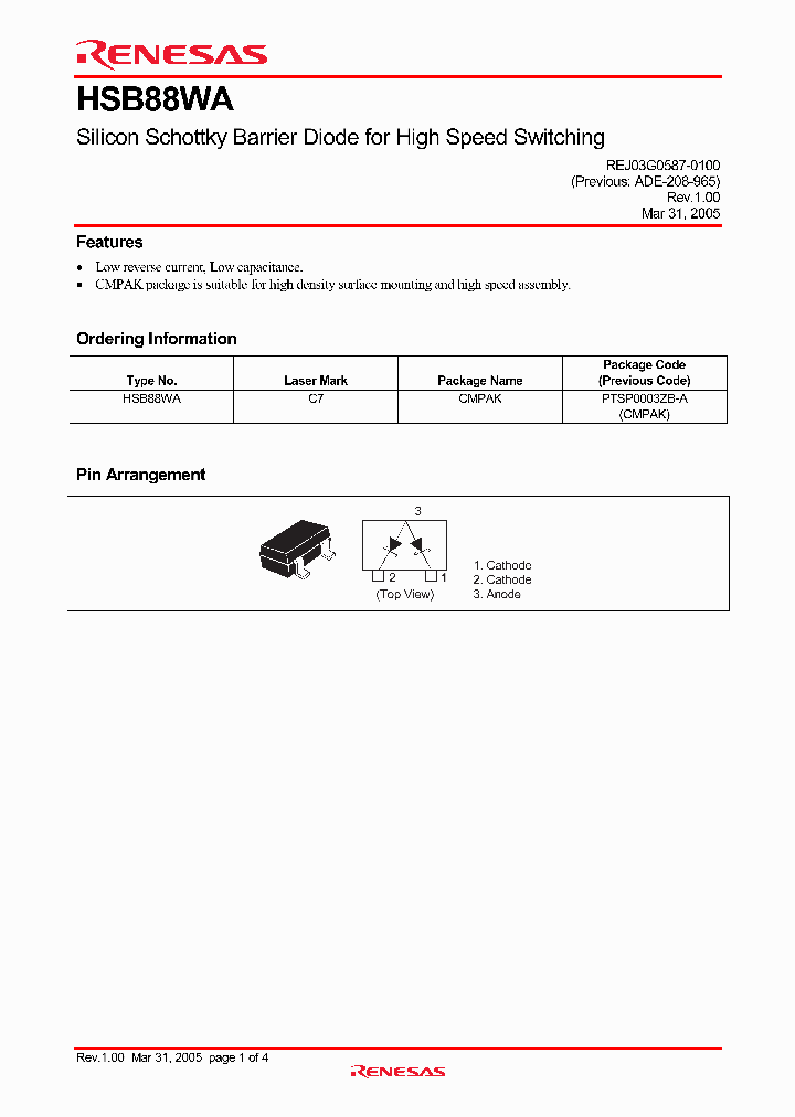 HSB88WA_4311281.PDF Datasheet