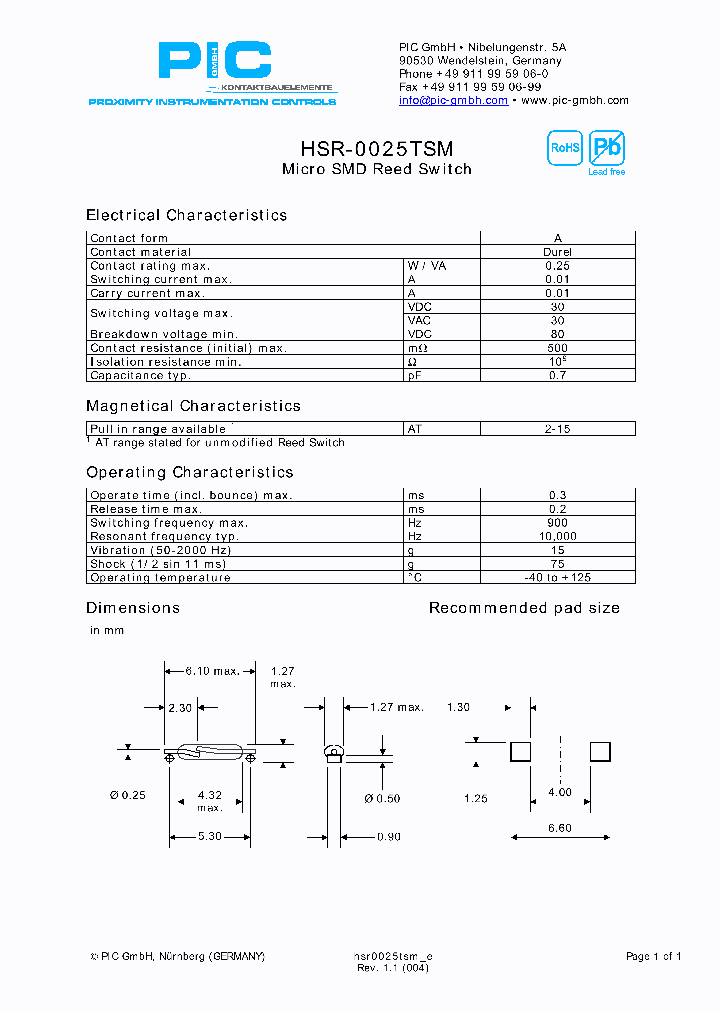 HSR-0025TSM_4764824.PDF Datasheet