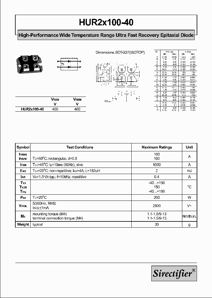 HUR2X100-40_4177549.PDF Datasheet