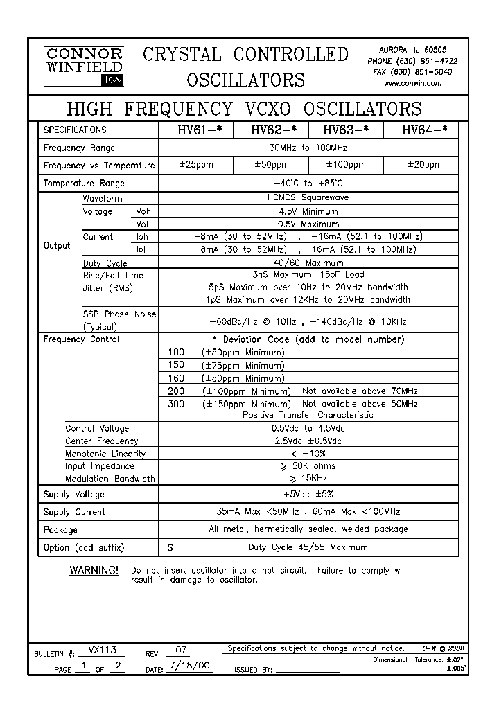 HV64-100_4843700.PDF Datasheet