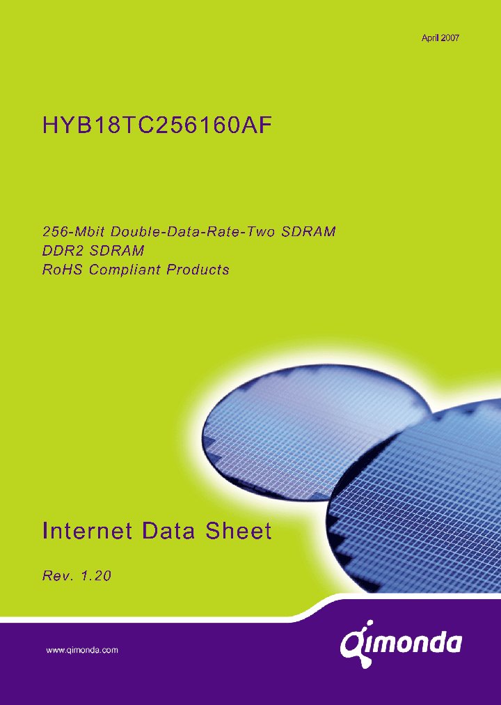 HYB18TC256160AF1_4798675.PDF Datasheet