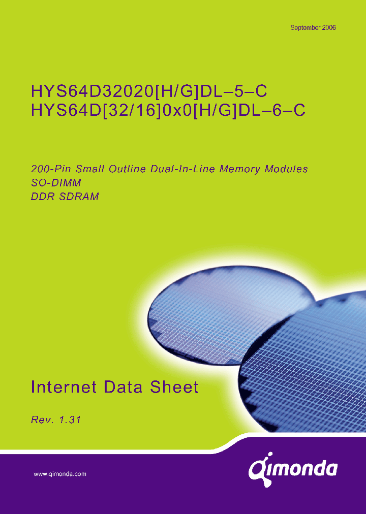 HYS64D32020HDL-5-C_4905983.PDF Datasheet