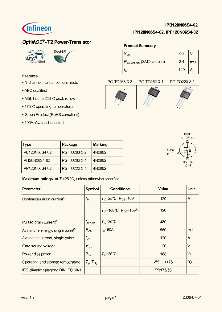 IPB120N06S4-02_4581371.PDF Datasheet