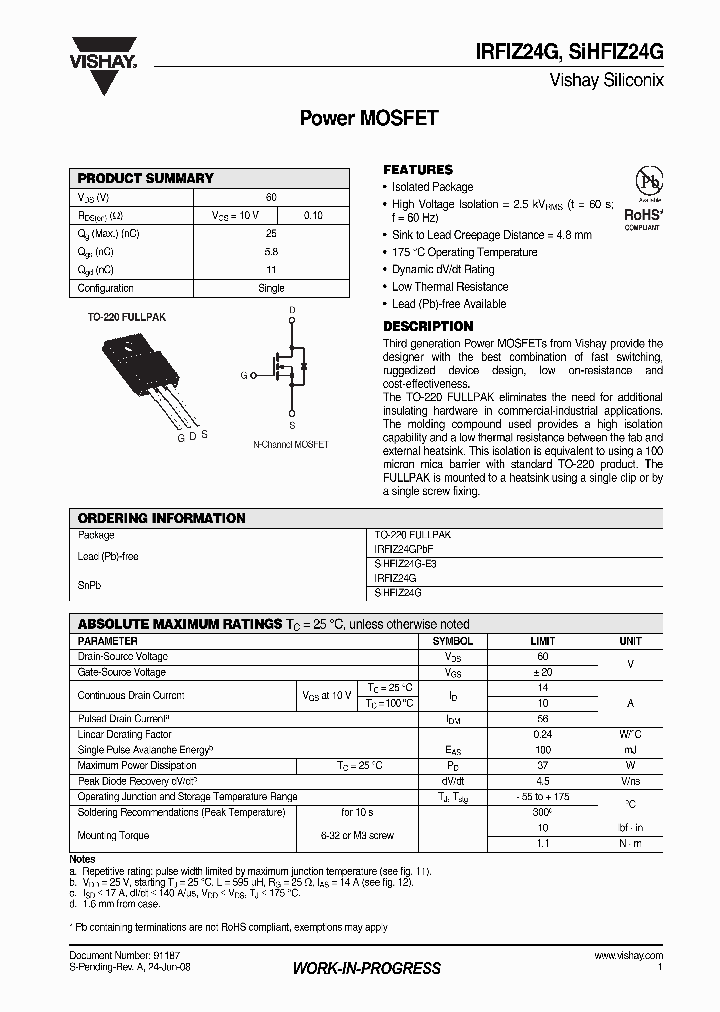 IRFIZ24G_4300550.PDF Datasheet