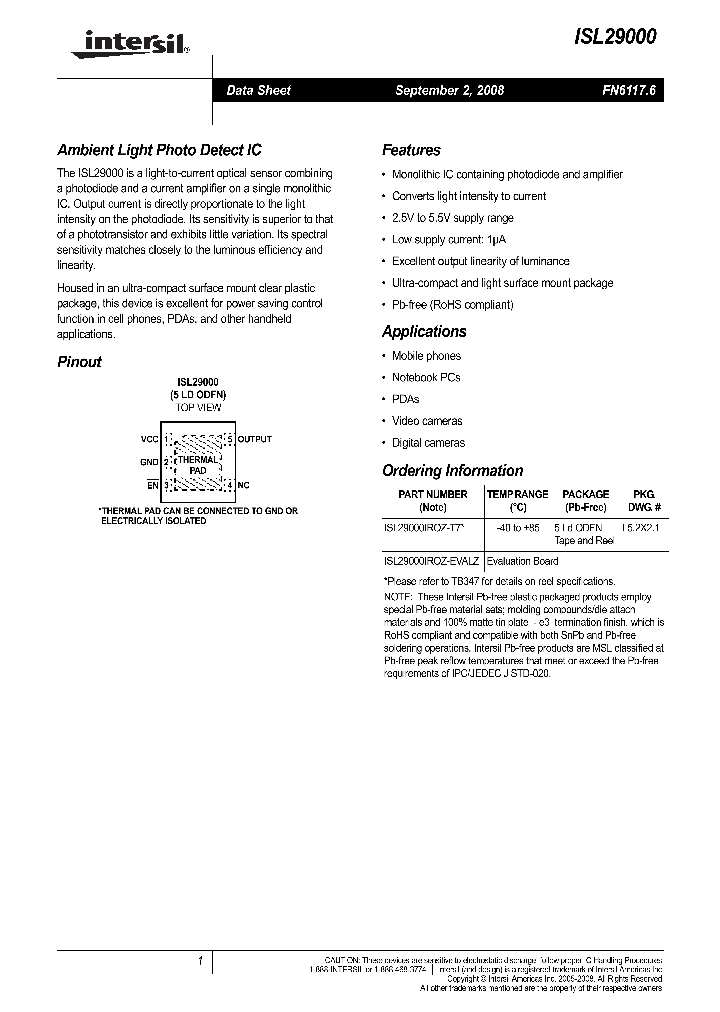 ISL29000IROZ-EVALZ_4851793.PDF Datasheet