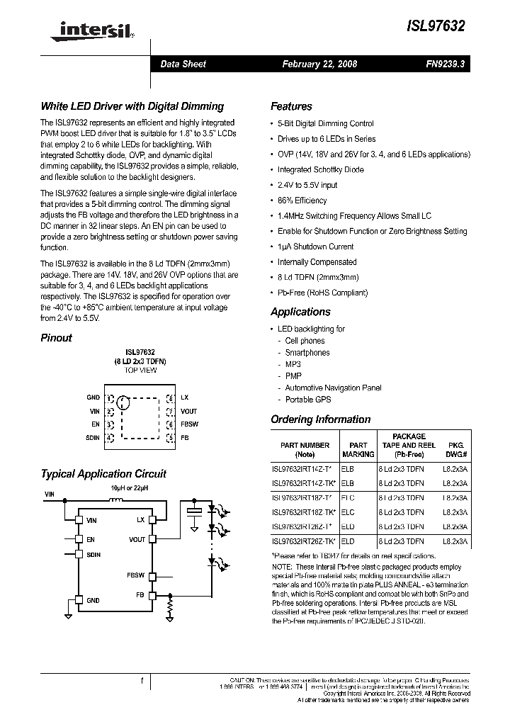 ISL97632_4267605.PDF Datasheet