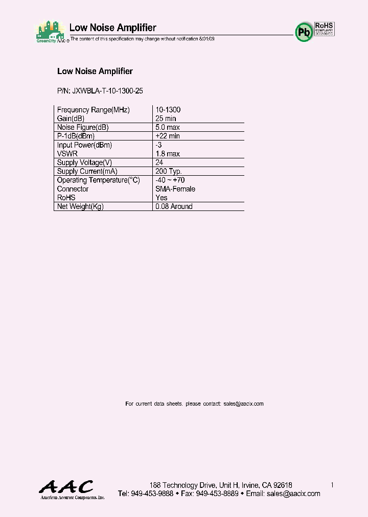 JXWBLA-T-10-1300-25_4607002.PDF Datasheet