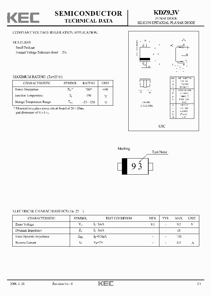 KDZ93V_4590315.PDF Datasheet