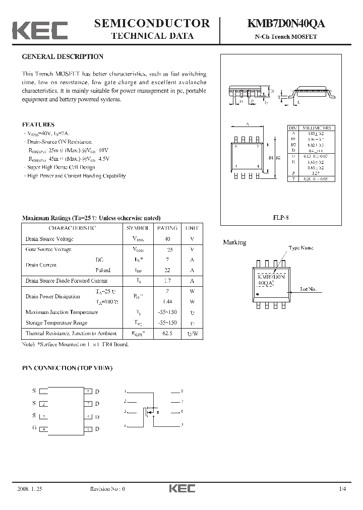 KMB7D0N40QA_4711796.PDF Datasheet