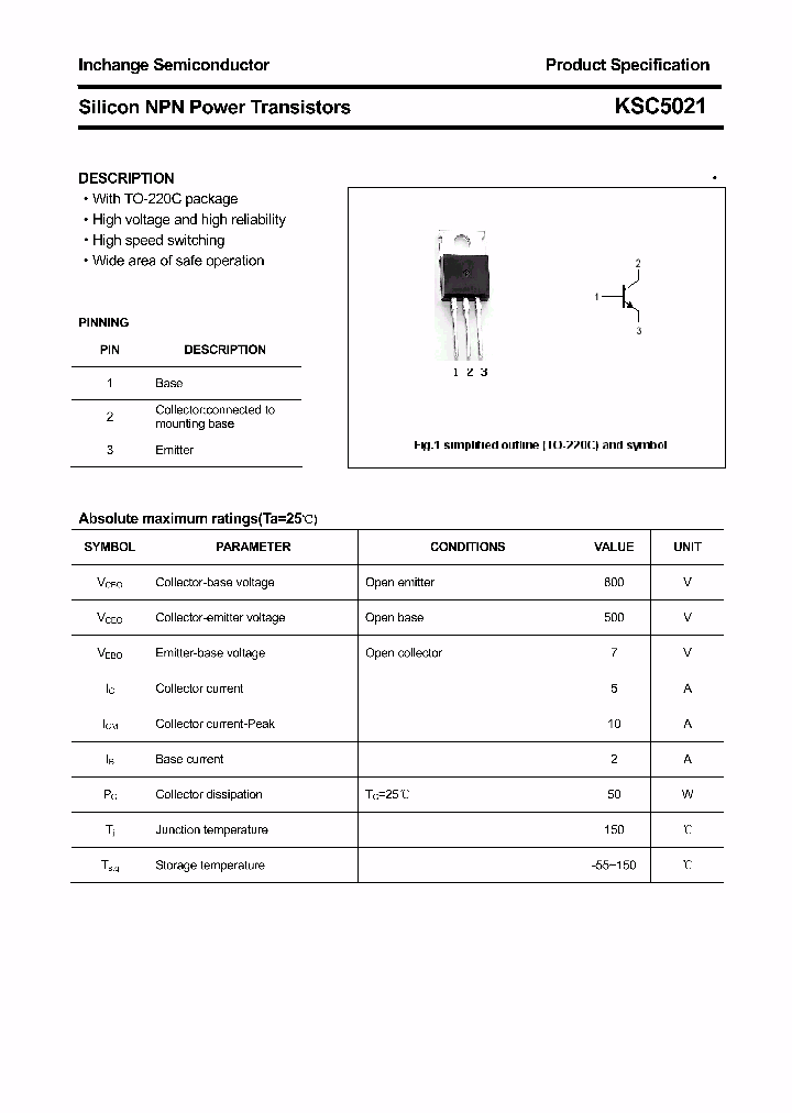 KSC5021_4355508.PDF Datasheet