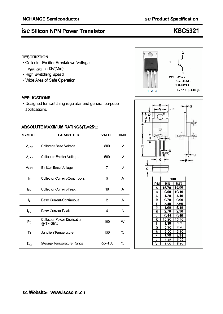 KSC5321_4340408.PDF Datasheet