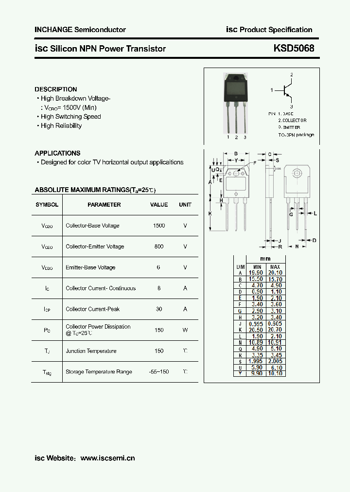 KSD5068_4465314.PDF Datasheet