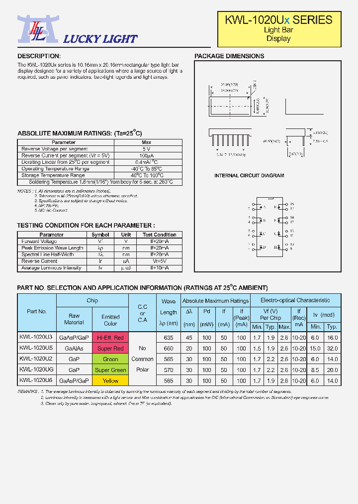 KWL-1020U2_4318137.PDF Datasheet