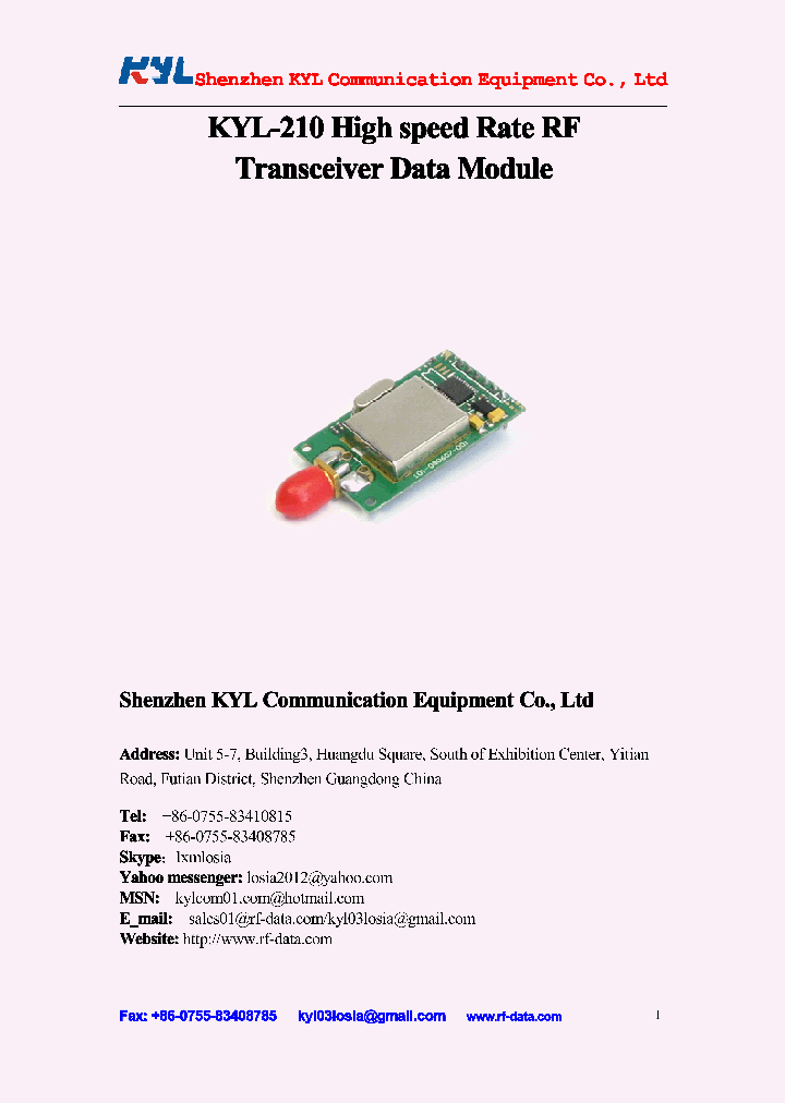 KYL-210_4548561.PDF Datasheet