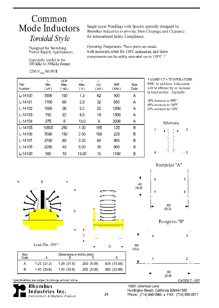 L-14100_4819689.PDF Datasheet