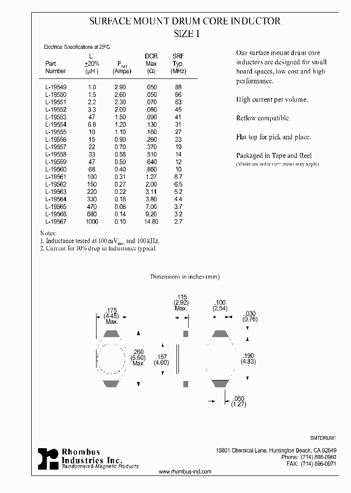 L-19550_4632967.PDF Datasheet