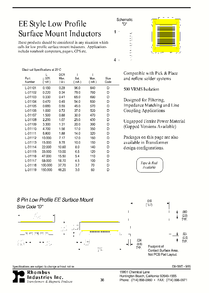 L-31119_4706418.PDF Datasheet