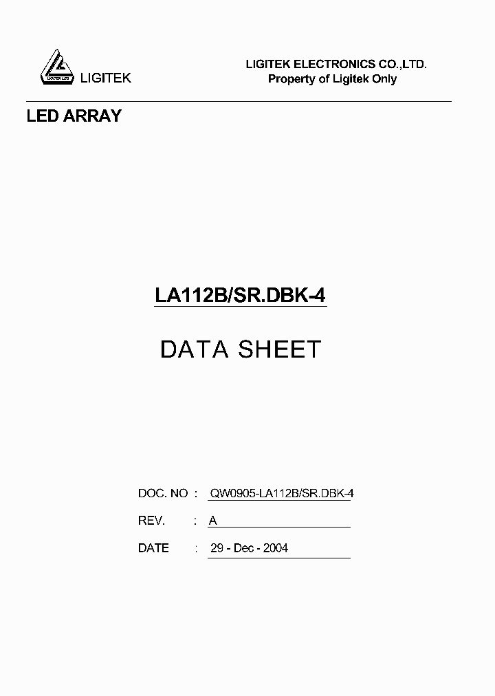 LA112B-SRDBK-4_4809862.PDF Datasheet