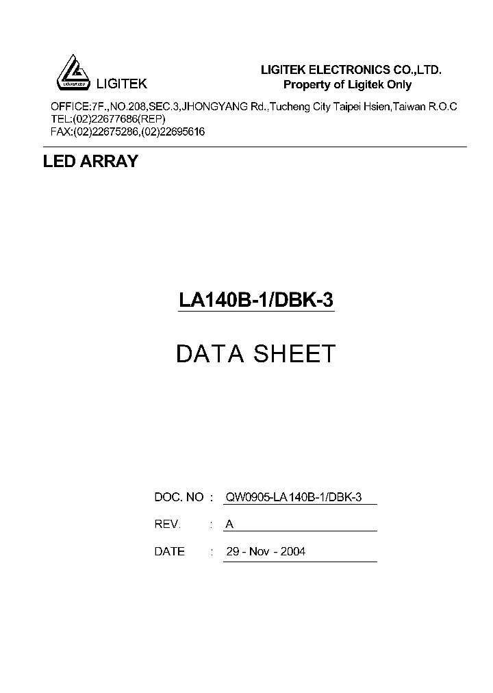 LA140B-1-DBK-3_4809861.PDF Datasheet