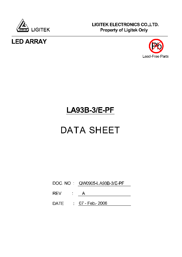 LA93B-3-E-PF_4538602.PDF Datasheet