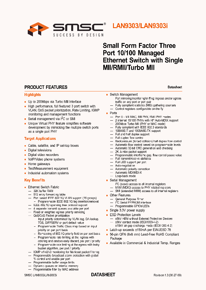 LAN9303_4636489.PDF Datasheet