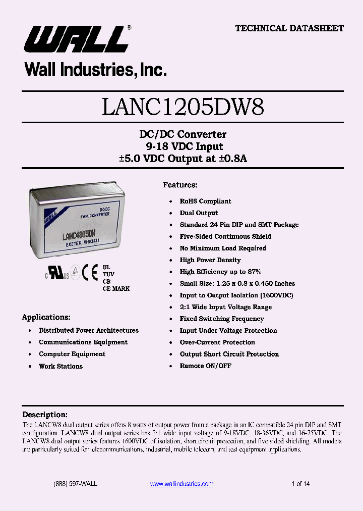 LANC1205DW8_4314788.PDF Datasheet