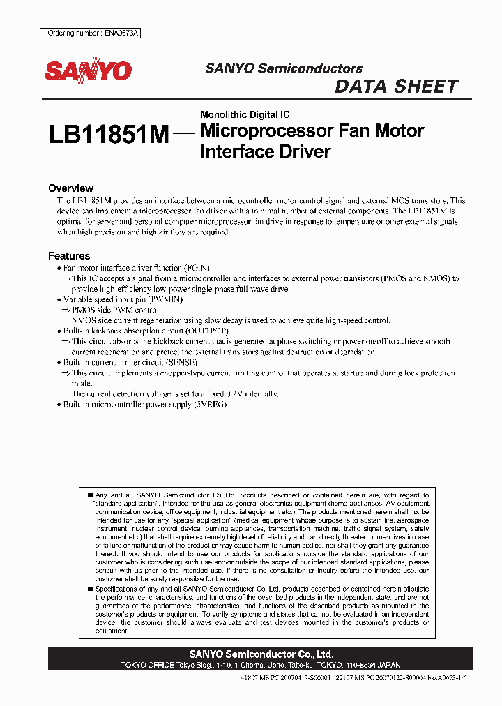 LB11851M_4349115.PDF Datasheet