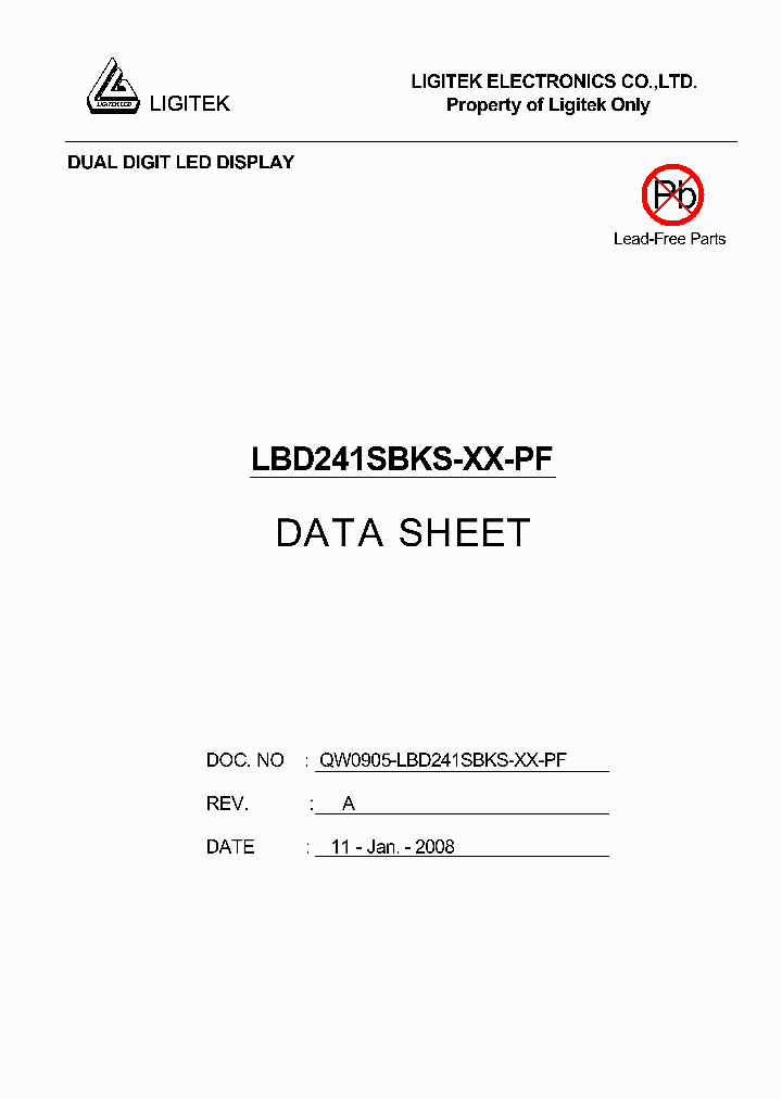 LBD241SBKS-XX-PF_4714598.PDF Datasheet