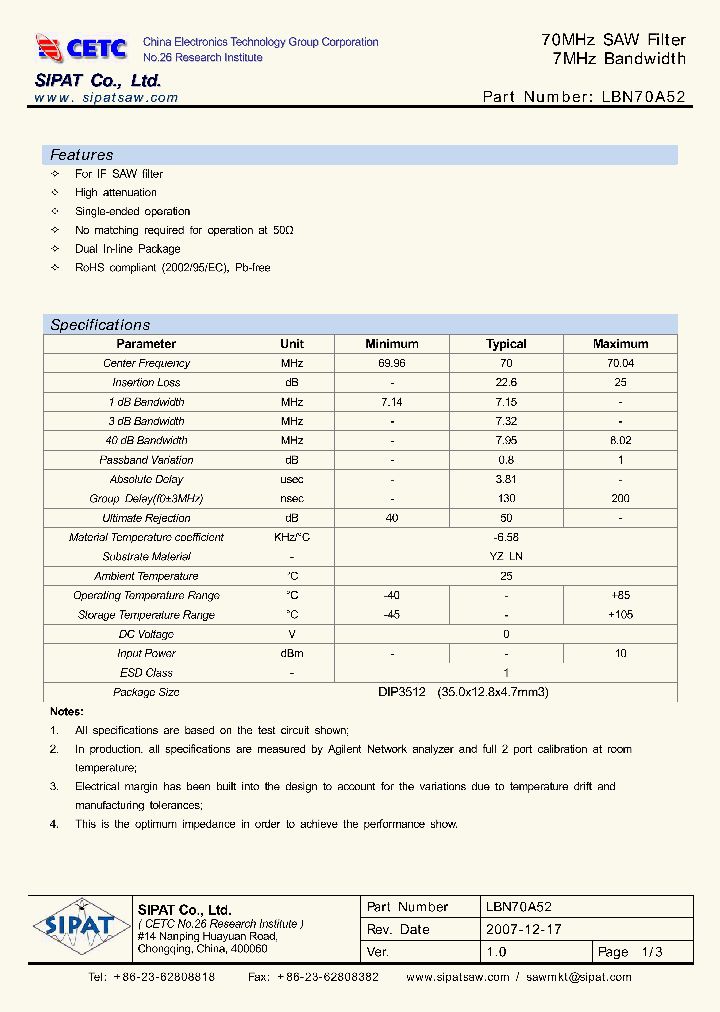 LBN70A52_4489986.PDF Datasheet