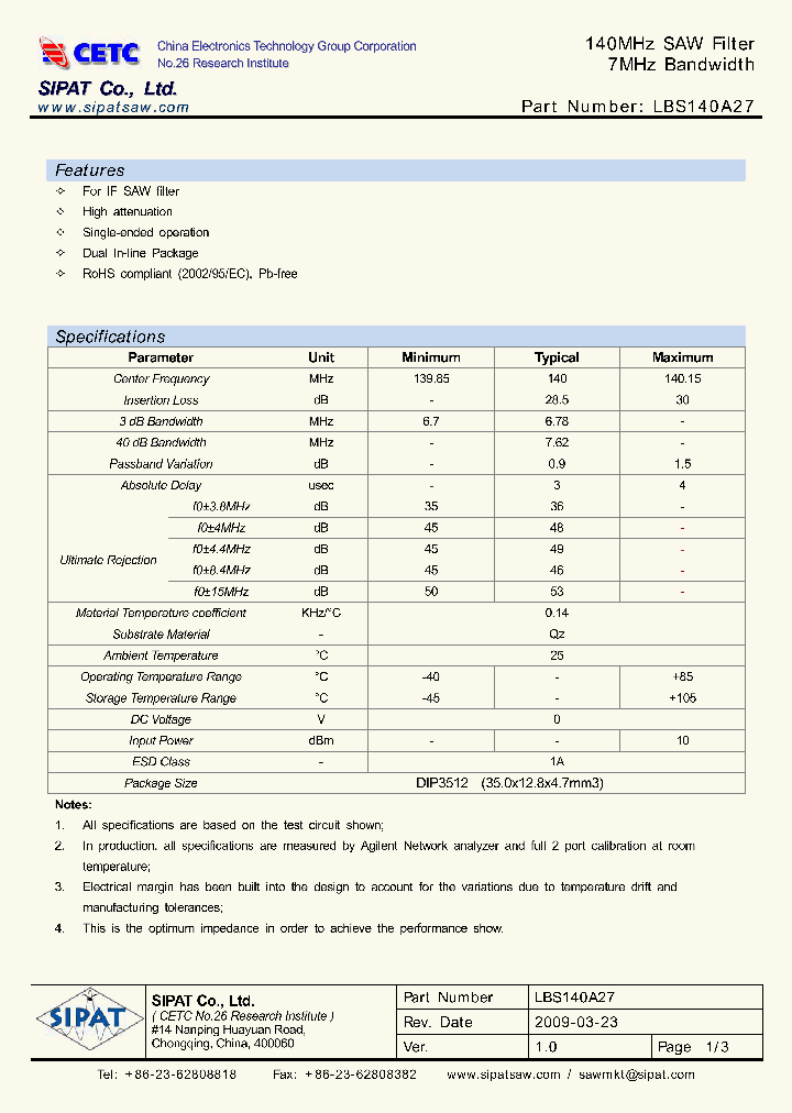 LBS140A27_4473781.PDF Datasheet