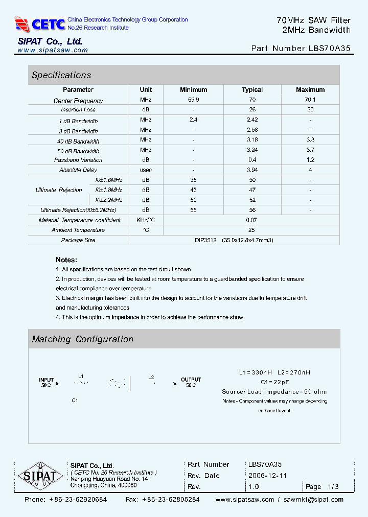 LBS70A35_4231507.PDF Datasheet