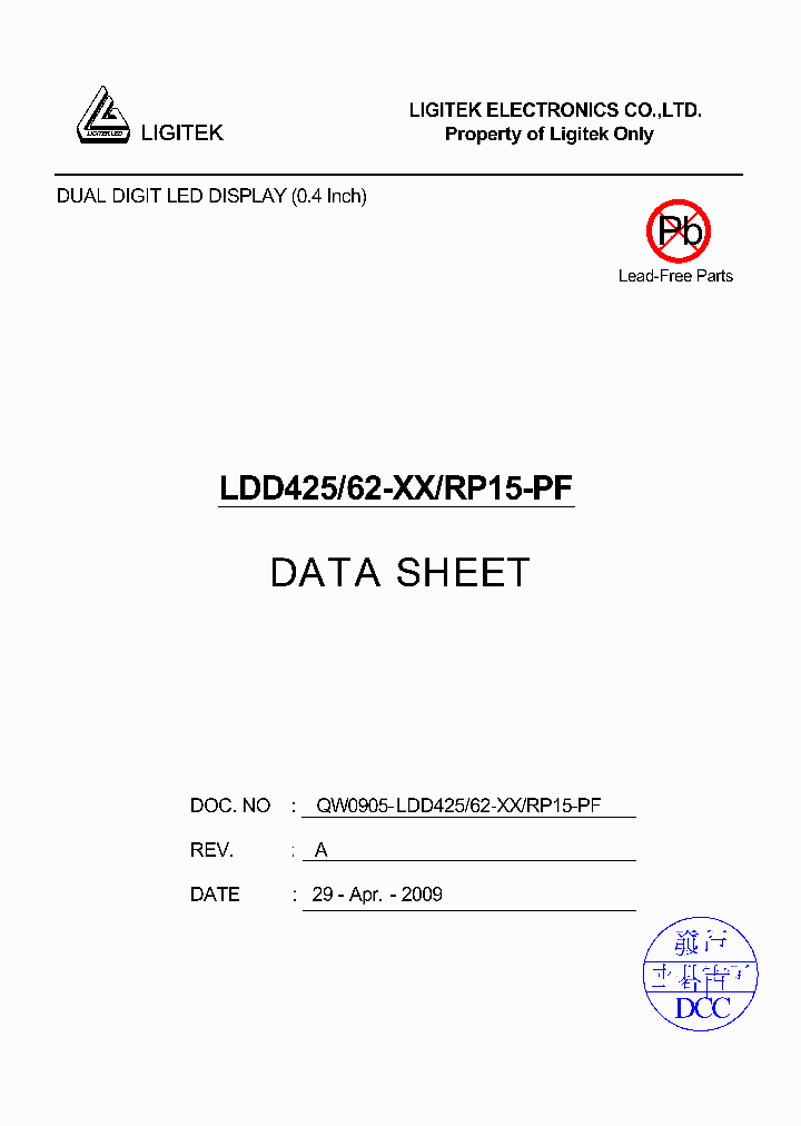 LDD425-62-XX-RP15-PF_4718984.PDF Datasheet