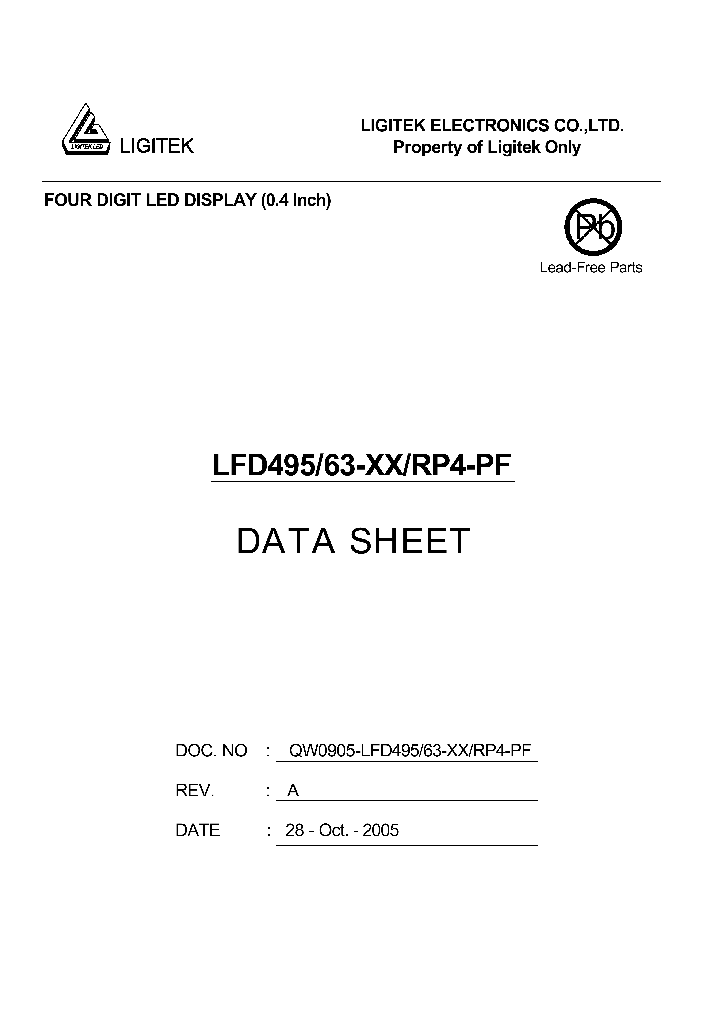 LFD495-63-XX-RP4-PF_4634344.PDF Datasheet