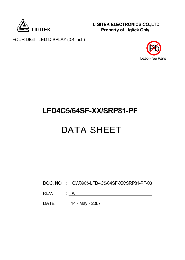 LFD4C5-64SF-XX-SRP81-PF_4701178.PDF Datasheet