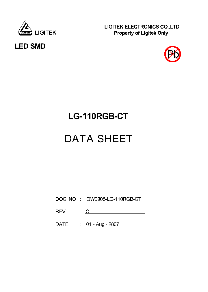 LG-110RGB-CT_4898111.PDF Datasheet