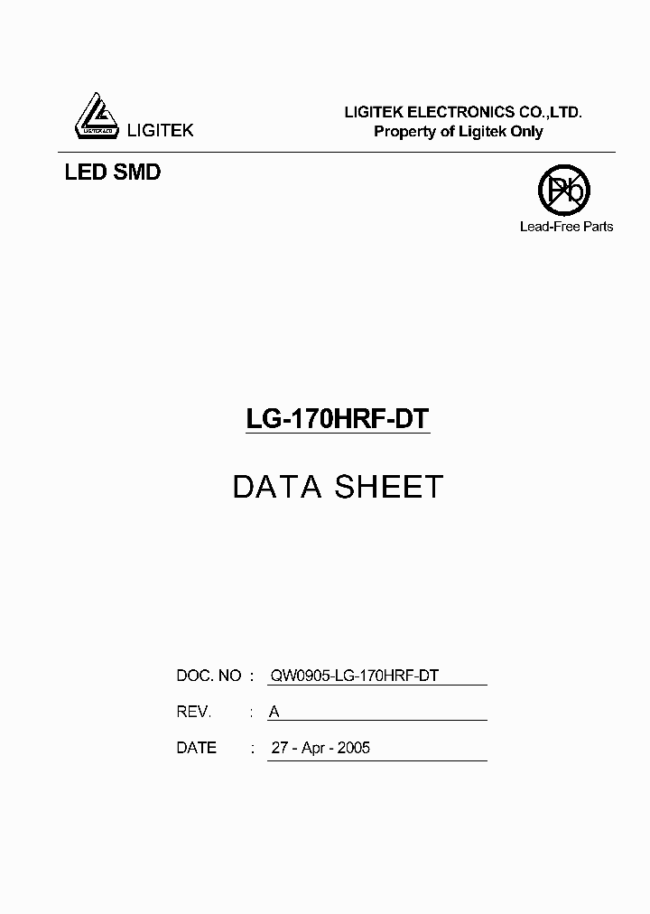 LG-170HRF-DT_4528322.PDF Datasheet