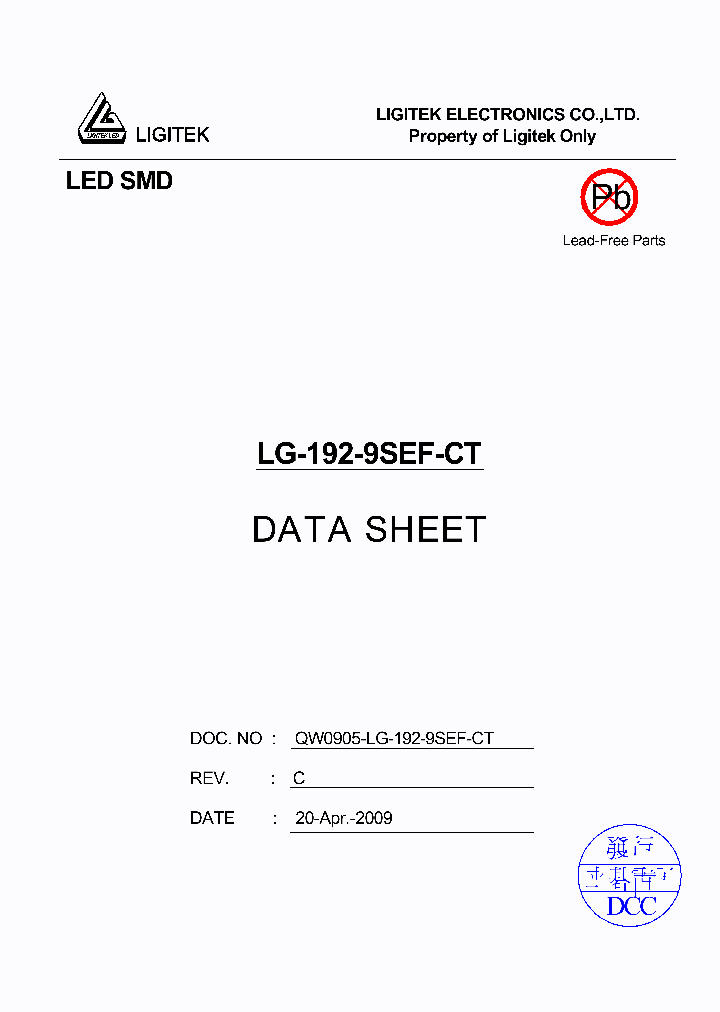 LG-192-9SEF-CT_4655741.PDF Datasheet