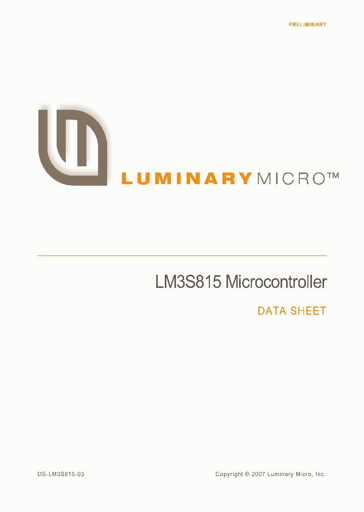 LM3S815-IQC50-A0_4198748.PDF Datasheet