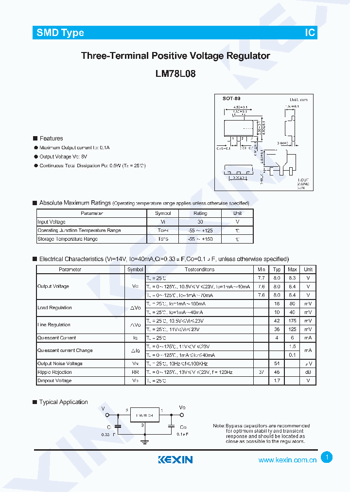 LM78L08_4436955.PDF Datasheet