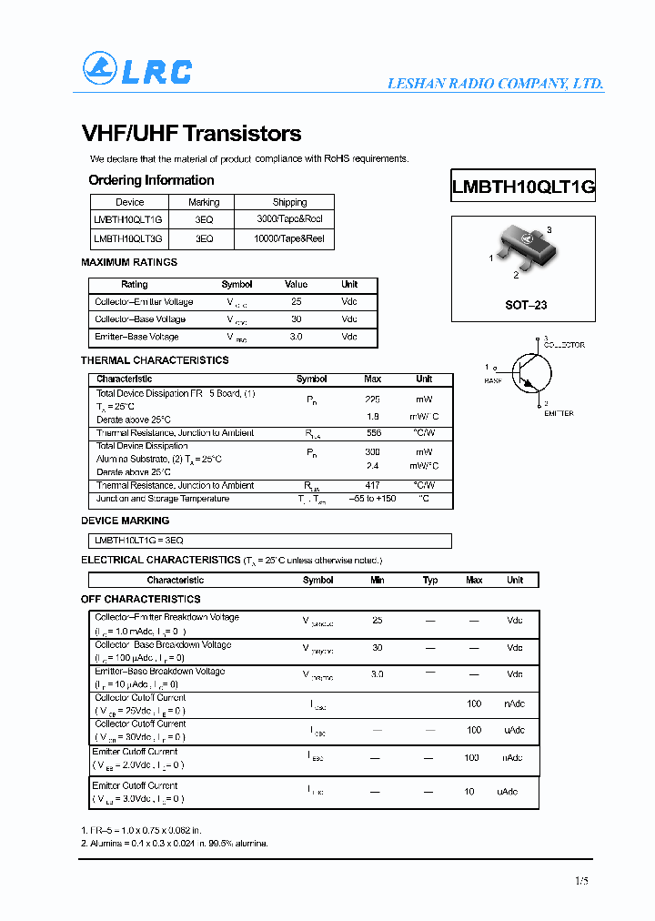 LMBTH10QLT1G_4657449.PDF Datasheet