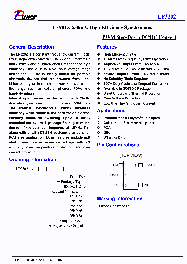 LP3202-A18B5F_4691742.PDF Datasheet