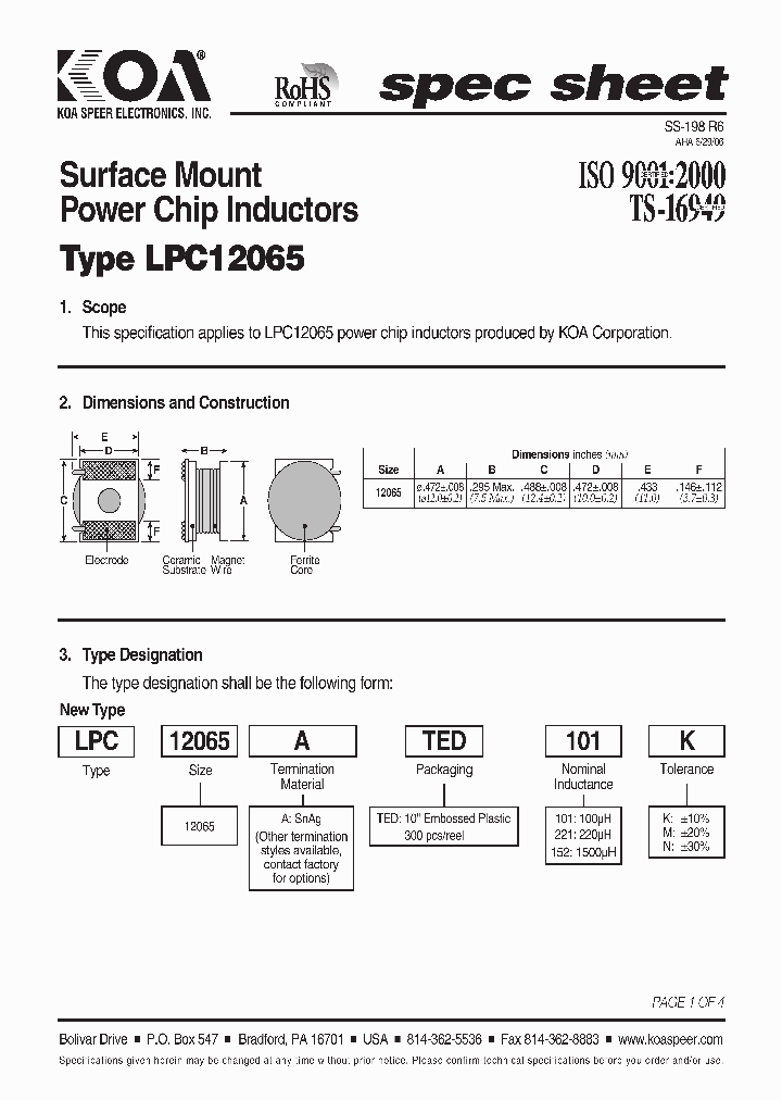 LPC12065_4610790.PDF Datasheet