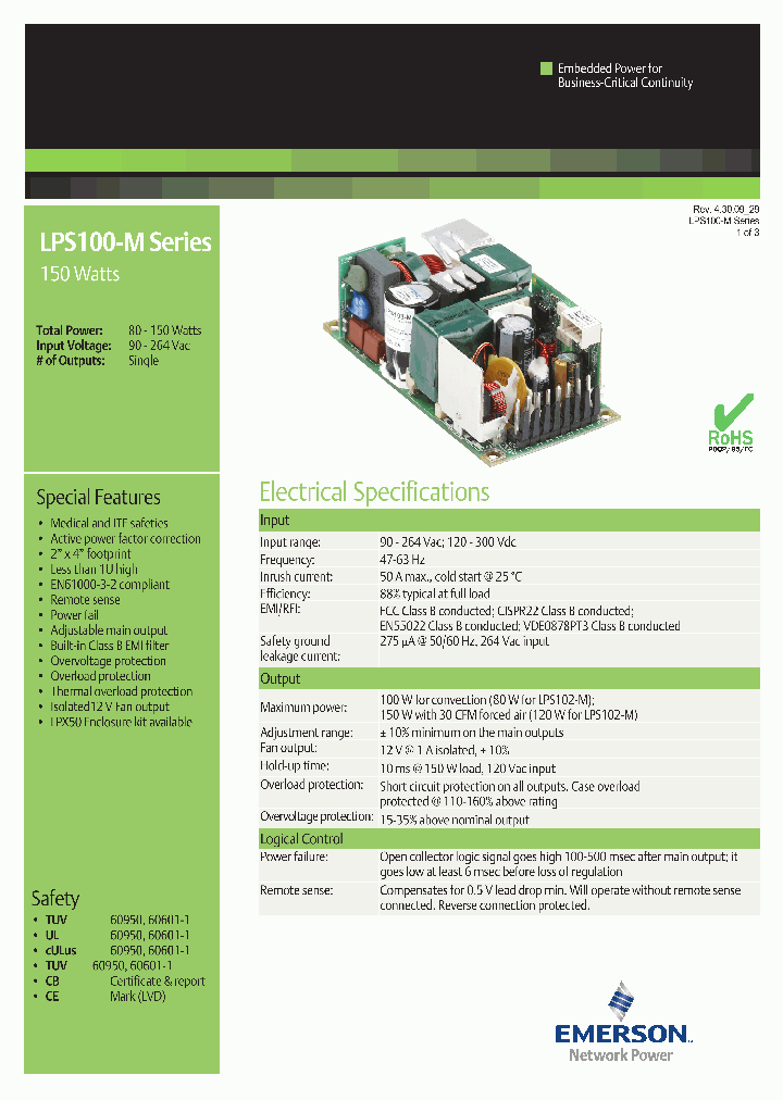 LPS100-M09_4856618.PDF Datasheet