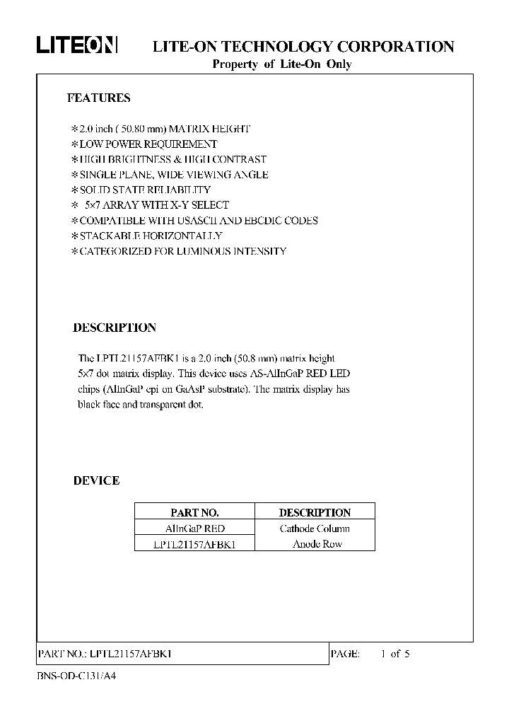 LPTL21157AFBK1_4646383.PDF Datasheet