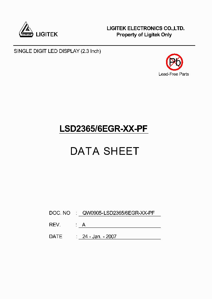 LSD2365-6EGR-XX-PF_4542281.PDF Datasheet