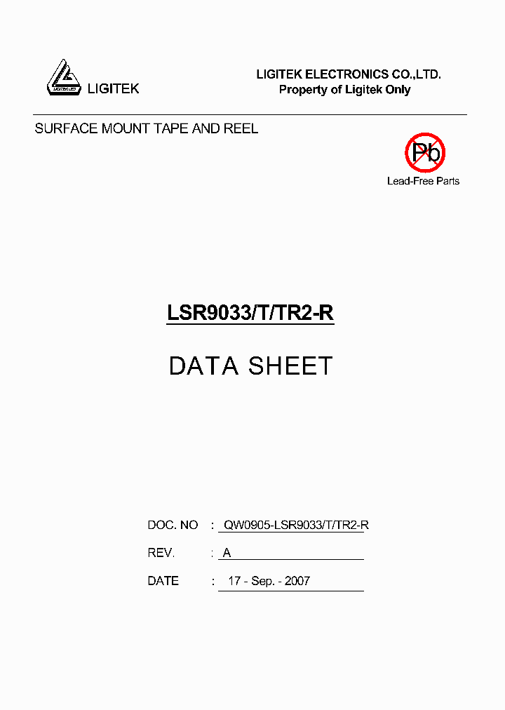 LSR9033-T-TR2-R_4574296.PDF Datasheet