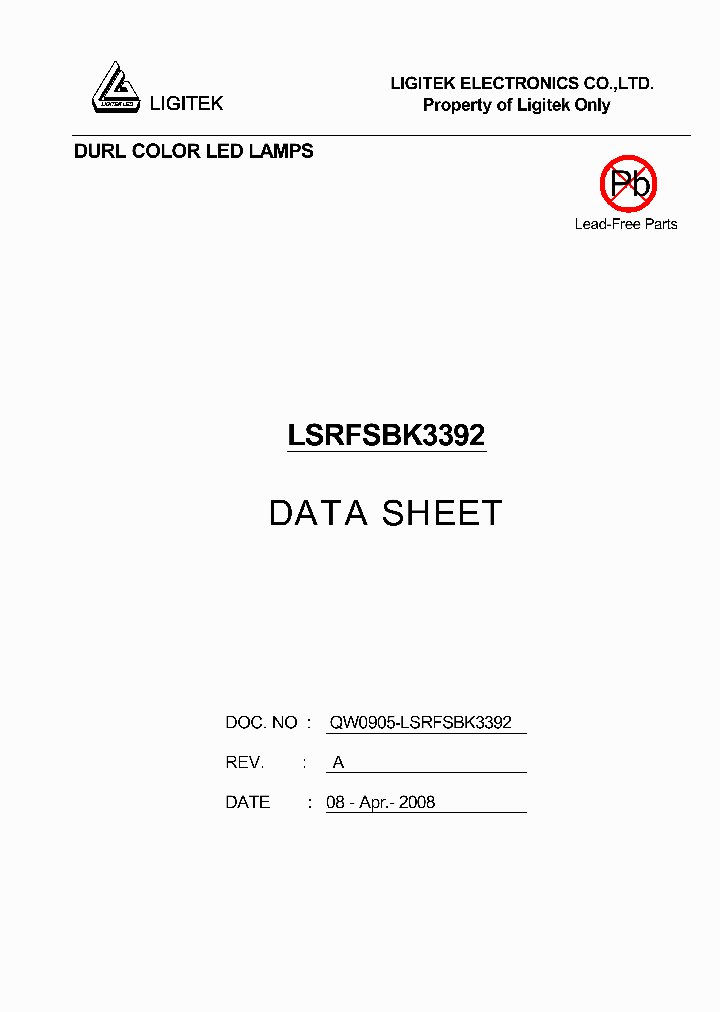 LSRFSBK3392_4564839.PDF Datasheet